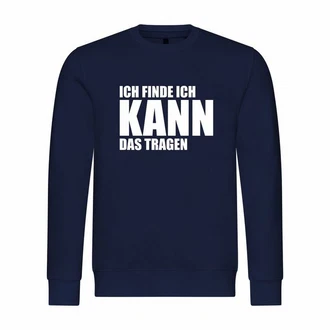 deinshirt Kapuzenpullover Herren Blau/Dunkelblau deinshirt Kapuzenpullover Herren Blau/Dunkelblau