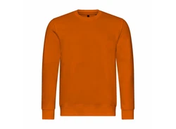 deinshirt Rundhalspullover Herren Pullover Bitte nicht schubsen habe Wein in der Hand Mit Print Motiv Orange