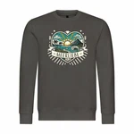 deinshirt Rundhalspullover Herren Pullover Ich Liebe das Meer Dunkelgrau/Dunkelgrün/Grün/Khaki/Grau