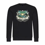 deinshirt Rundhalspullover Herren Pullover Ich Liebe das Meer Blau/Lila/Türkis/Dunkelblau