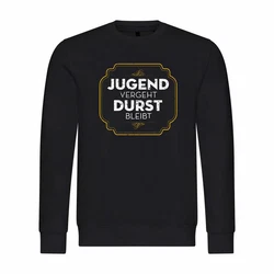 deinshirt Rundhalspullover Herren Pullover Motiv Grafik Hellblau/Rot/Dunkelblau/Schwarz/Braun