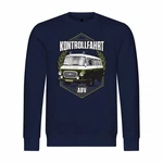 deinshirt Rundhalspullover Kontrolle Mit Print Motiv Dunkelblau
