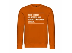 deinshirt Rundhalspullover Mit Print Motiv Rot