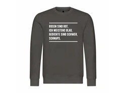 deinshirt Rundhalspullover Mit Print Motiv rot