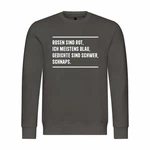 deinshirt Rundhalspullover Mit Print Motiv rot