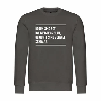 deinshirt Rundhalspullover Mit Print Motiv rot deinshirt Rundhalspullover Mit Print Motiv rot