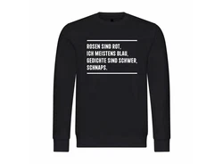 deinshirt Rundhalspullover Mit Print Motiv rot
