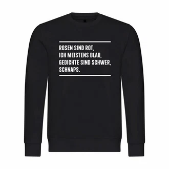 deinshirt Rundhalspullover Mit Print Motiv rot deinshirt Rundhalspullover Mit Print Motiv rot