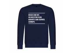 deinshirt Rundhalspullover Mit Print Motiv rot