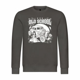deinshirt Rundhalspullover Herren Old School Lifestyle Mit Print Motiv Dunkelgrau/Hellgrau/Grau deinshirt Rundhalspullover Herren Old School Lifestyle Mit Print Motiv Dunkelgrau/Hellgrau/Grau