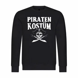 Rundhalspullover Herren Pullover PIRATENKOSTM Mit Print Motiv, Grafik
