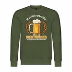 deinshirt Rundhalspullover Herren Pullover Staatlich geprfter Biertrinker Print Motiv Dunkelgrün/Grün