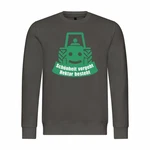 deinshirt Rundhalspullover Herren Schnheit vergeht Hektar besteht Mit Print Motiv Dunkelgrün/Grün