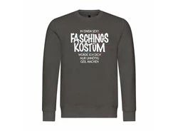 deinshirt Rundhalspullover Herren Pullover mit Print Motiv Grafik Dunkelgrün/Khaki/Grau/Dunkelgrau