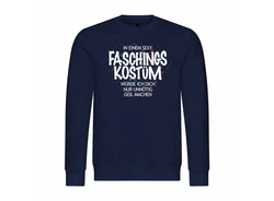 deinshirt Rundhalspullover Herren Pullover mit Print Motiv Grafik Dunkelblau/Blau