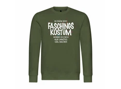deinshirt Rundhalspullover Herren Pullover mit Print Motiv Grafik Dunkelgrün/Grün