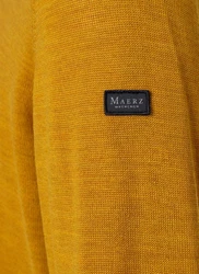 MAERZ Muenchen Strickpullover Rollkragen Gelb