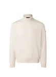 MAERZ Muenchen Strickpullover Rollkragen Creme/Weiß/Beige/Khaki