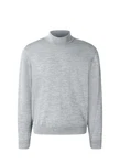 MAERZ Muenchen Strickpullover Rollkragen Grau/Hellgrau/Silber