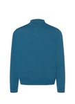 MAERZ Muenchen Strickpullover Rollkragen Hellblau/Türkis/Blau