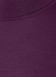 MAERZ Muenchen Strickpullover Rollkragen Lila/Dunkelrot/Rosa