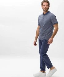 Brax Chinohose STYLE CADIZ Hellblau/Blau/Grau