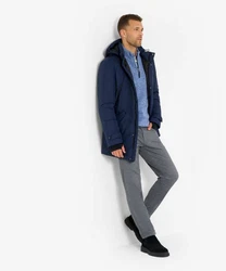 Brax 5-Pocket Hose Style CADIZ Grau/Dunkelblau/Hellgrau/Dunkelgrau