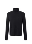 MAERZ Muenchen Rollkragenpullover Rollkragen 1/1 Arm Schwarz/Dunkelblau