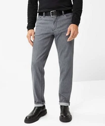 EUREX by BRAX 5-Pocket Jeans Luke Hellgrau/Dunkelgrau/Grau
