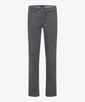 EUREX by BRAX 5-Pocket Jeans Luke Hellgrau/Dunkelgrau/Grau
