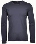 RAGMAN Langarmshirt Round Neck Dunkelblau