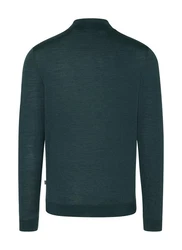 MAERZ Muenchen Rollkragenpullover 1/1 Arm Türkis/Grün/Dunkelgrün