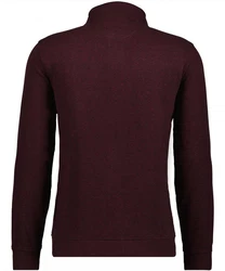 RAGMAN Cardigan zip Dunkelrot/Bordeaux/Lila