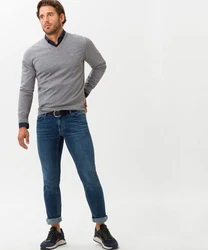 Brax Bequeme Jeans Style Chuck Blau/Hellblau