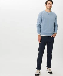 Brax Chinohose Style CHUCK Dunkelblau/Blau/Hellblau