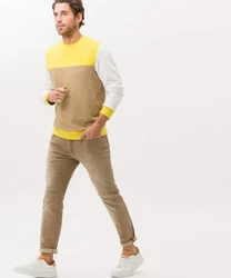Brax Bequeme Jeans Style CHUCK Khaki/Beige/Braun