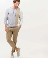 Brax 5-Pocket Hose Style Fabio In sesam (7882020)