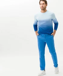 Brax 5-Pocket Hose Style Fabio In Hellblau/Blau