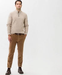 Brax Chinohose STYLE FABIO DX Braun/Beige/Khaki