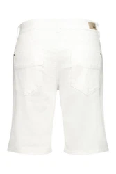 Atelier GARDEUR Bermudas Hose Straight Weiß/Creme/Khaki