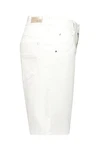 Atelier GARDEUR Bermudas Hose Straight Weiß/Creme/Khaki