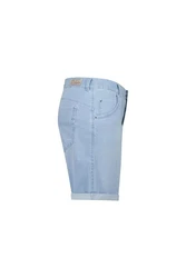 Atelier GARDEUR Bermudas Hose Straight Hellblau/Blau