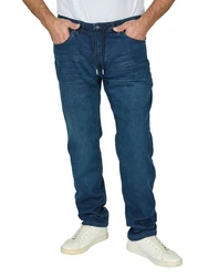 DENIMFY Straight-Jeans Herren Jeanshose DFAlvin Straight Fit 