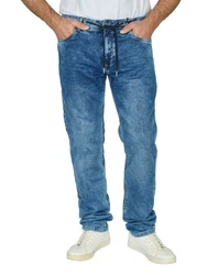 DENIMFY Straight-Jeans Herren Jeanshose DFAlvin Straight Fit 