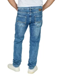 DENIMFY Straight-Jeans Herren Jeanshose DFAlvin Straight Fit 
