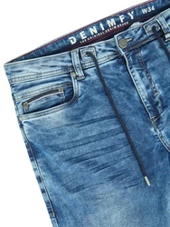 DENIMFY Straight-Jeans Herren Jeanshose DFAlvin Straight Fit 