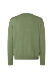MAERZ Muenchen V-Ausschnitt Pullover Grün/Dunkelgrün/Hellgrün/Khaki