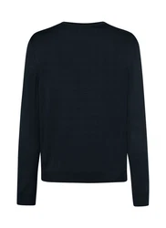 MAERZ Muenchen V-Ausschnitt Pullover schwarz