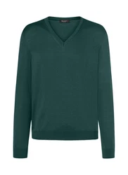 MAERZ Muenchen V-Ausschnitt Pullover grn