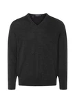 MAERZ Muenchen V-Ausschnitt Pullover Dunkelgrau/Grau/Schwarz/Dunkelgrün